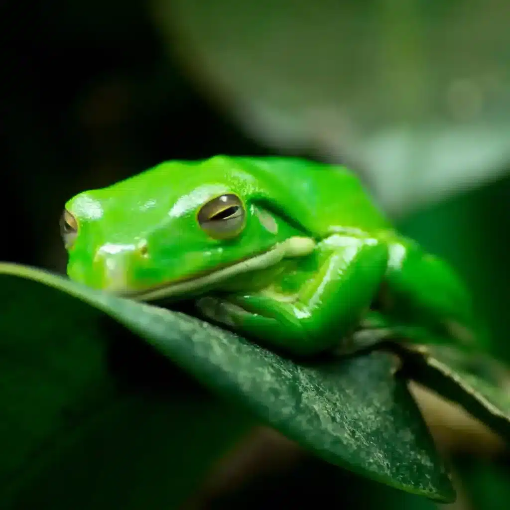 AV1 Image Format – Find out why you need AVIF to improve your website speed. 6 image of a frog in WebP format
