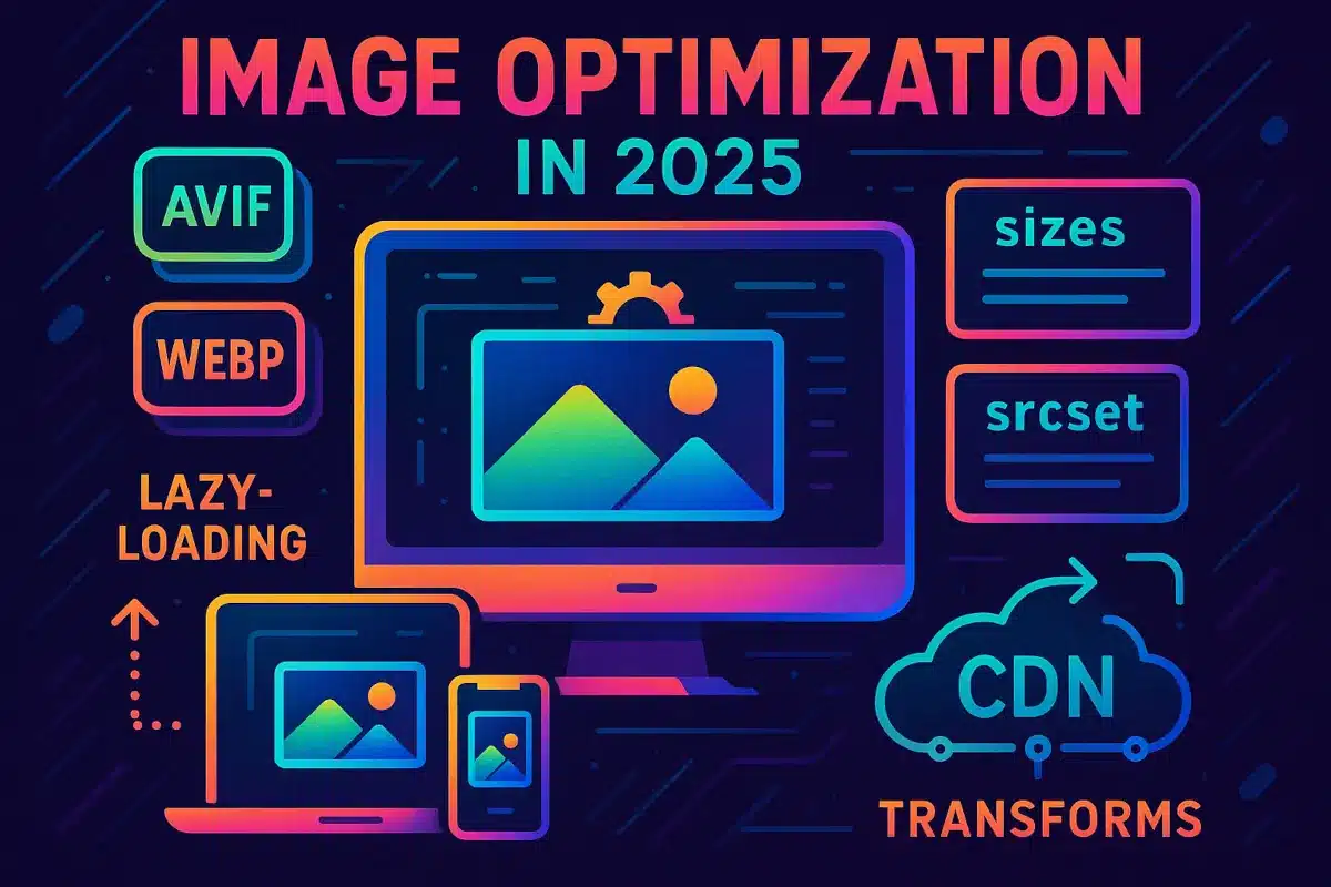 Image Optimization 2025: WebP, AVIF & Smart CDNs