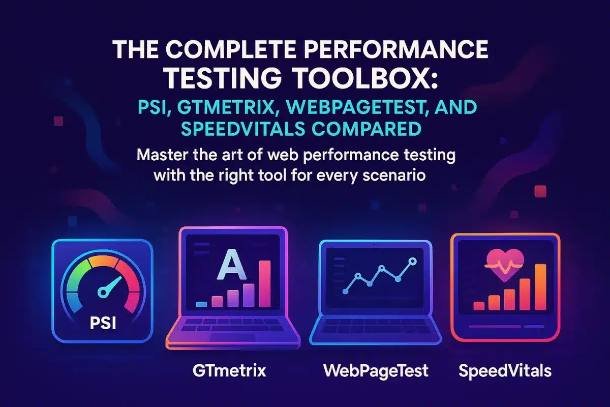 Master the art of web performance testing with the right tool for every scenario