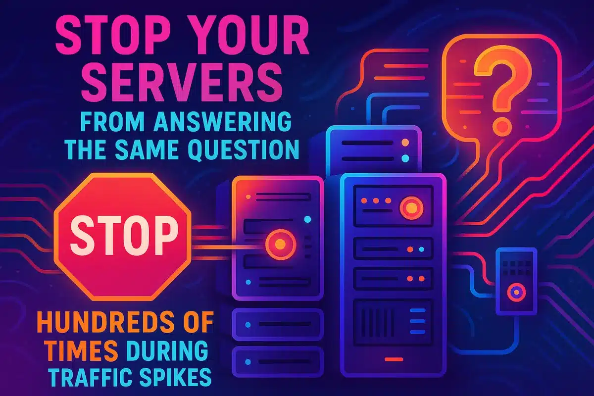 Request collapsing and smarter cache keys cut origin load by coalescing misses, grouping with surrogate keys, and varying only when needed.