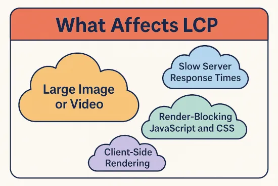 what affects lcp?