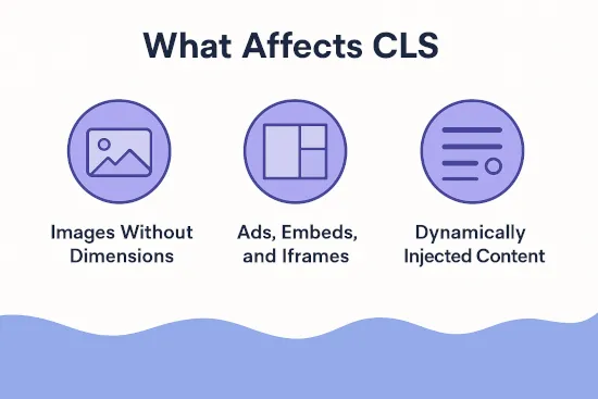 what affects cls?